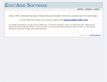 Tablet Screenshot of educaide.com