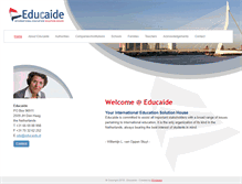 Tablet Screenshot of educaide.nl